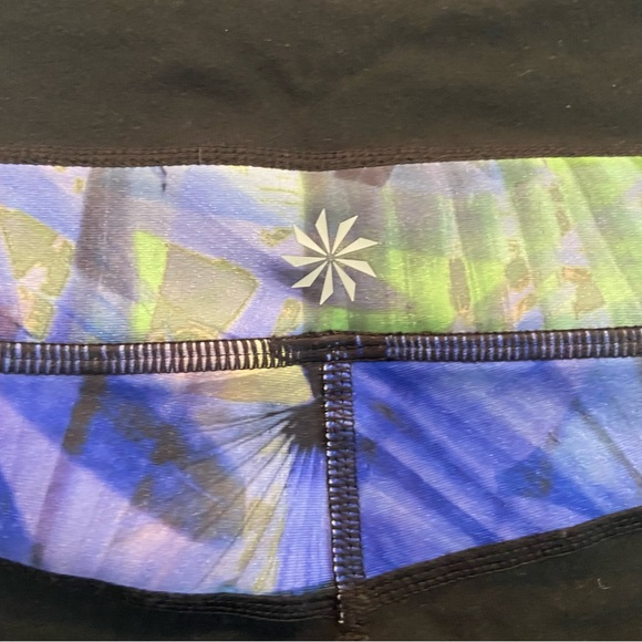 ATHLETA Kailua Luma Capri Chaturanga Leggings Medium - Picture 6 of 8